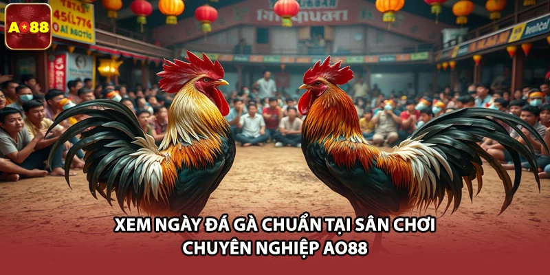 Xem Ngày Đá Gà Chuẩn Tại Sân Chơi Chuyên Nghiệp AO88